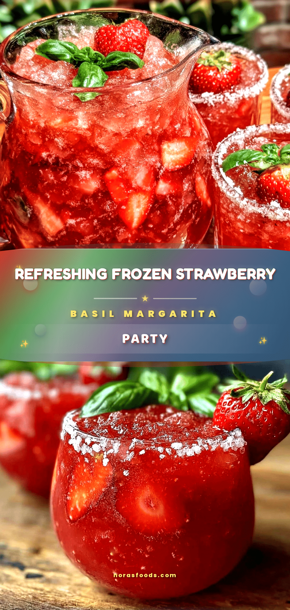 frozen strawberry basil margarita recipe