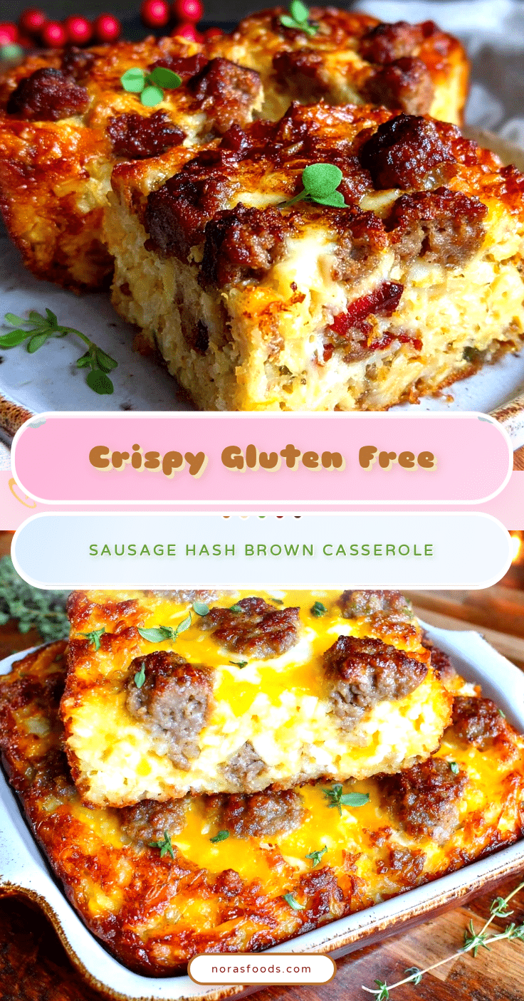 gluten free hash brown breakfast casserole recipe