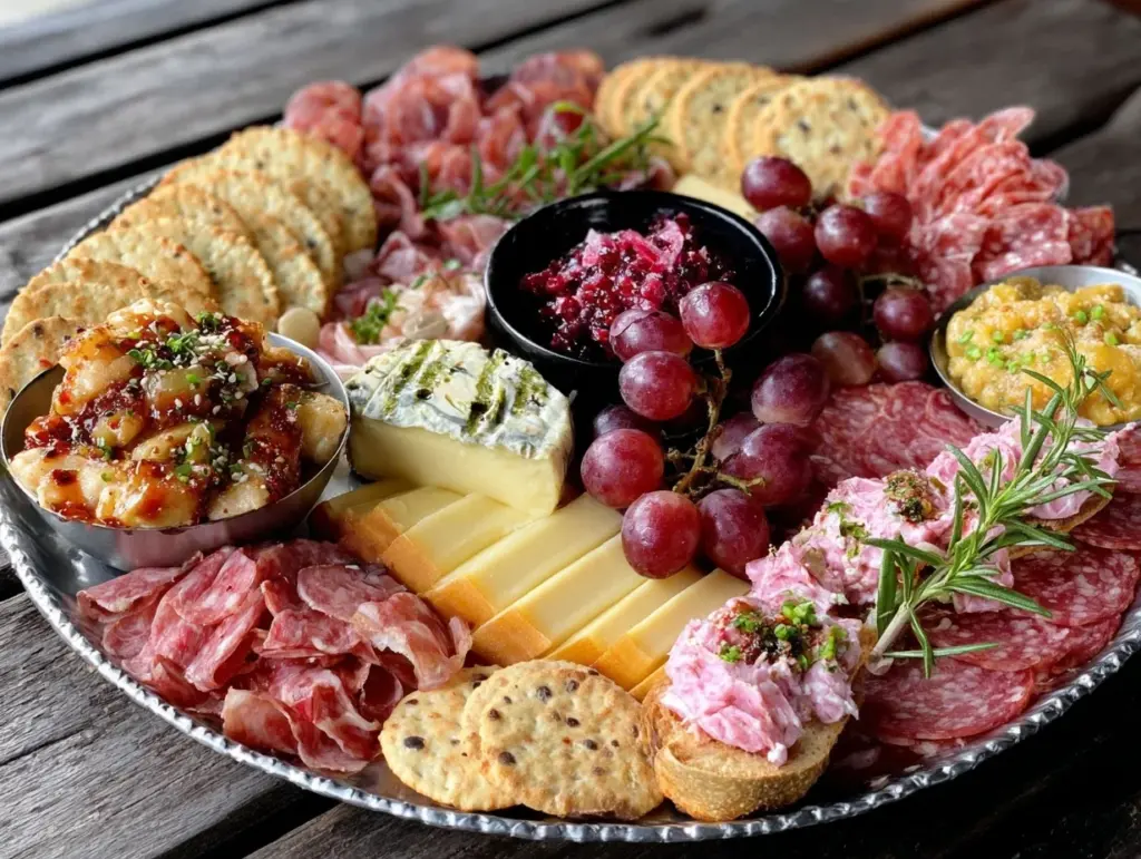 graduation party charcuterie board - featured image
