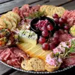 graduation party charcuterie board - featured image