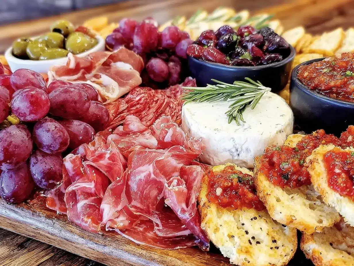 graduation party charcuterie board preparation steps