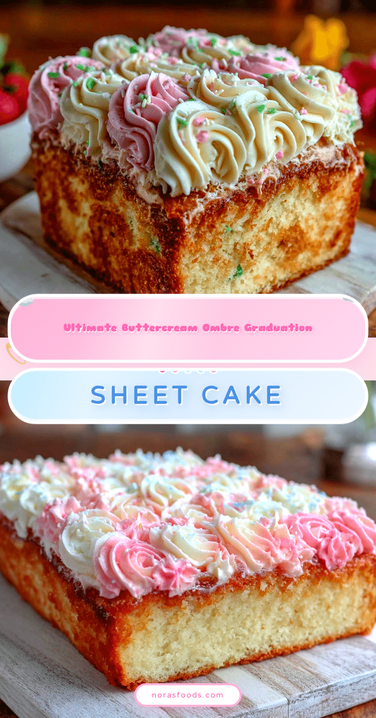 Graduation Sheet Cake recipe