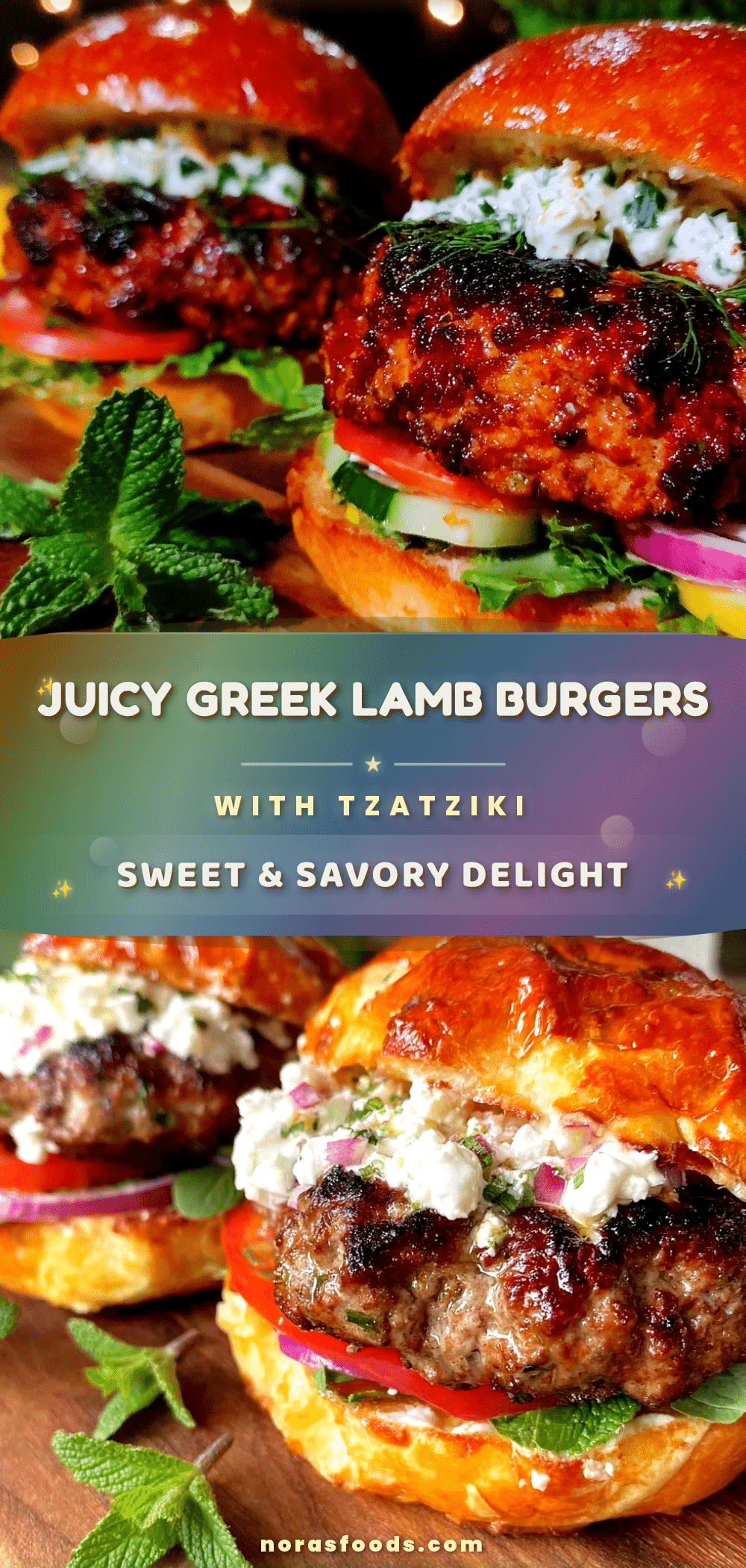 greek style lamb burgers recipe