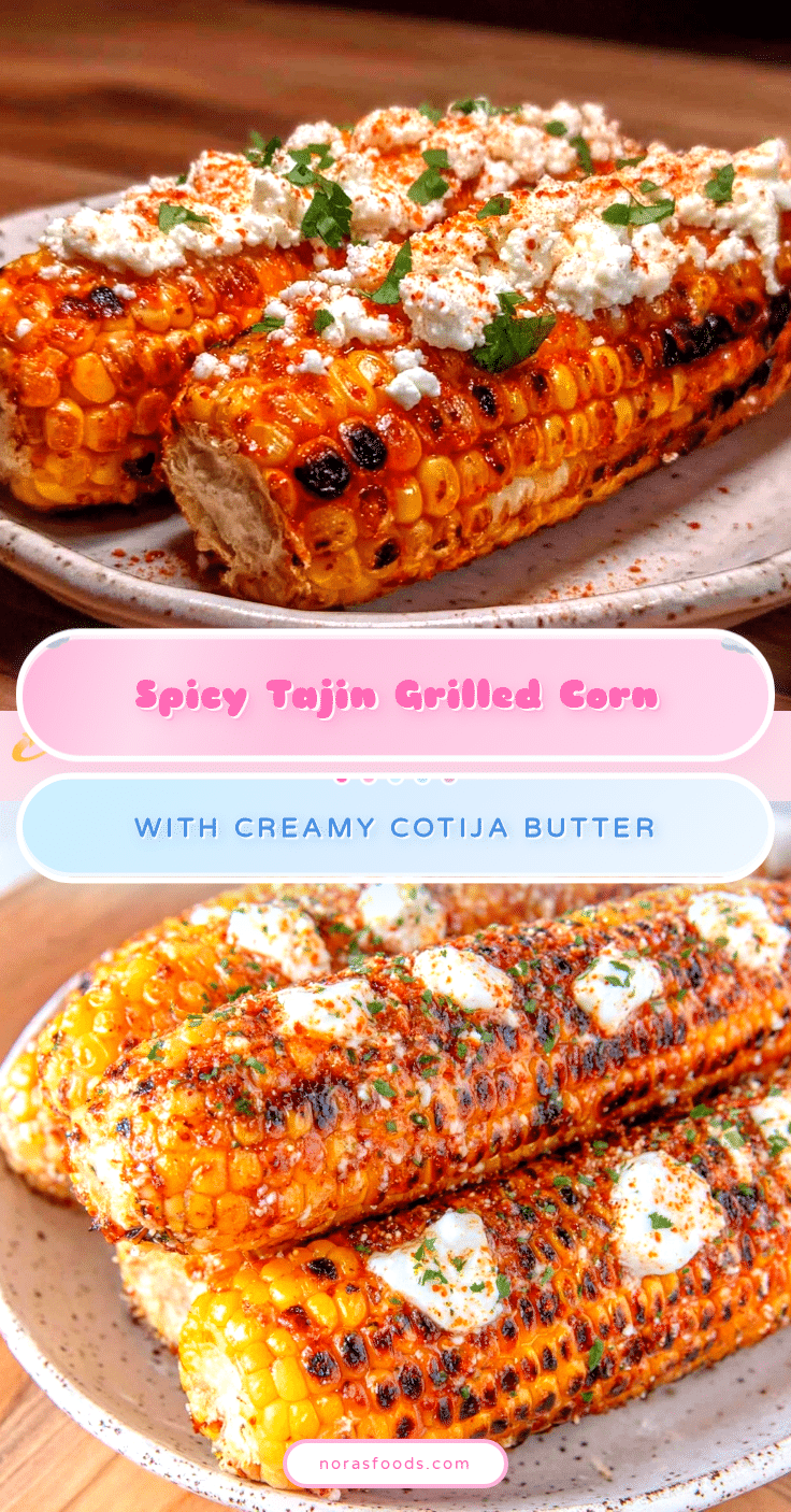 grilled corn on the cob with tajin and cotija butter recipe