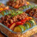 ground turkey meal prep - featured image