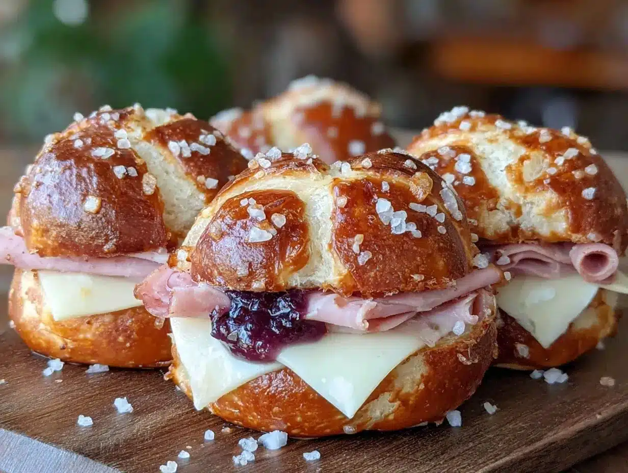 ham and brie sliders preparation steps