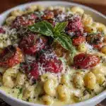 healthy high protein cottage cheese pasta - featured image