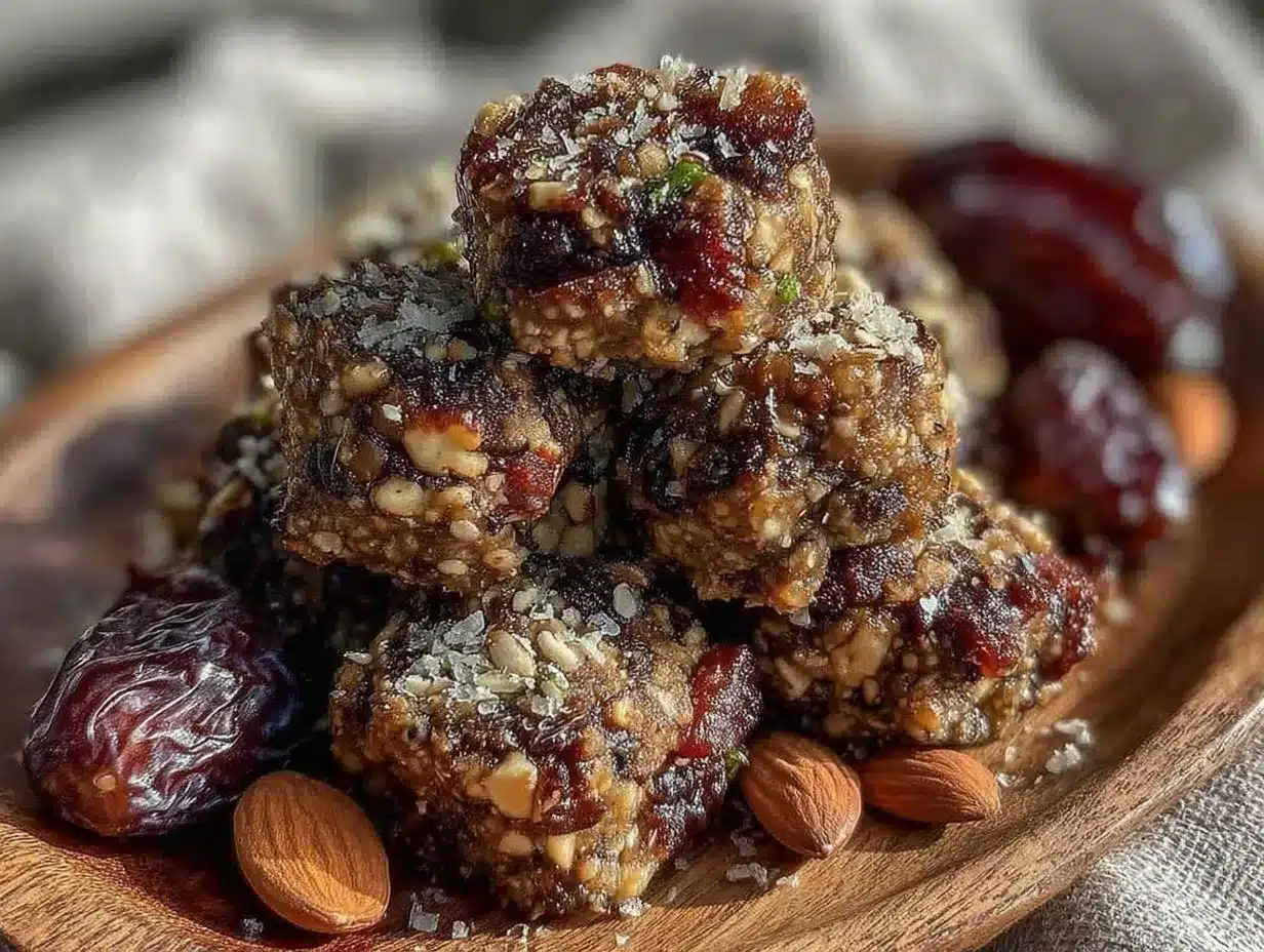 healthy trail mix energy bites preparation steps