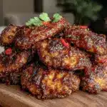 honey chipotle grilled chicken wings - featured image