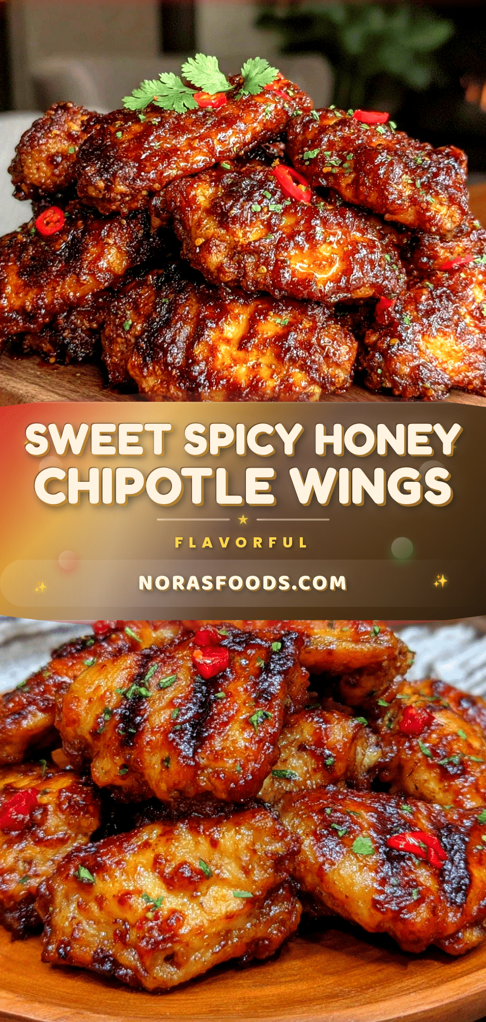 honey chipotle grilled chicken wings recipe