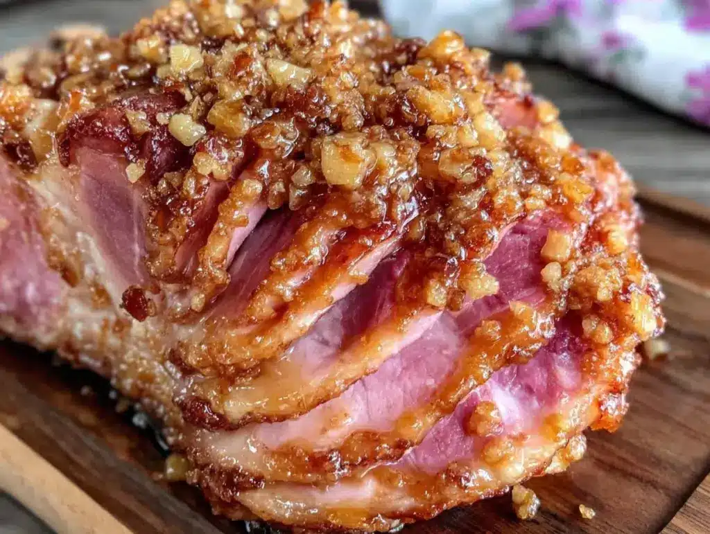 honey glazed ham - featured image