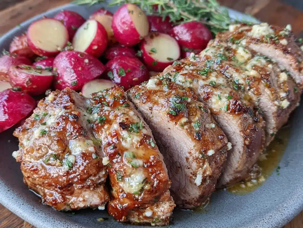 honey mustard glazed pork tenderloin preparation steps