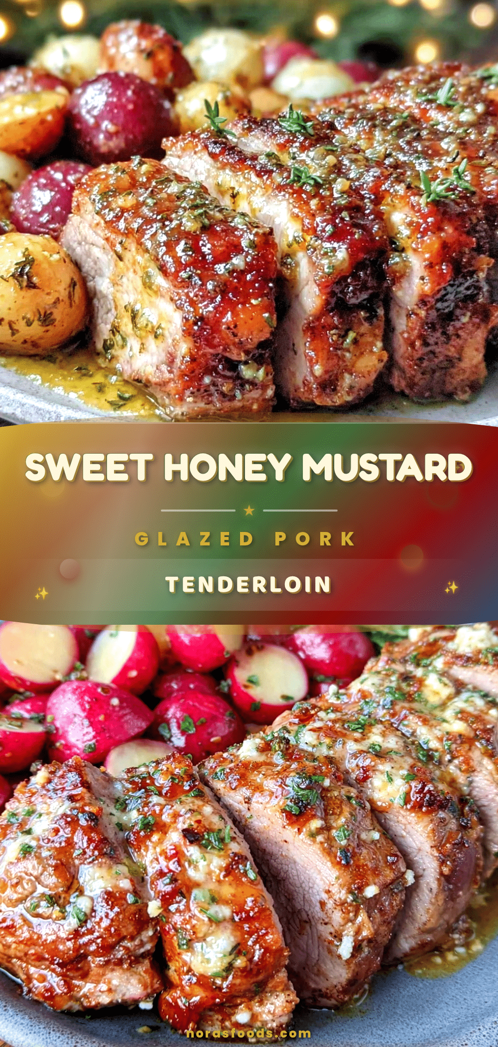 honey mustard glazed pork tenderloin recipe