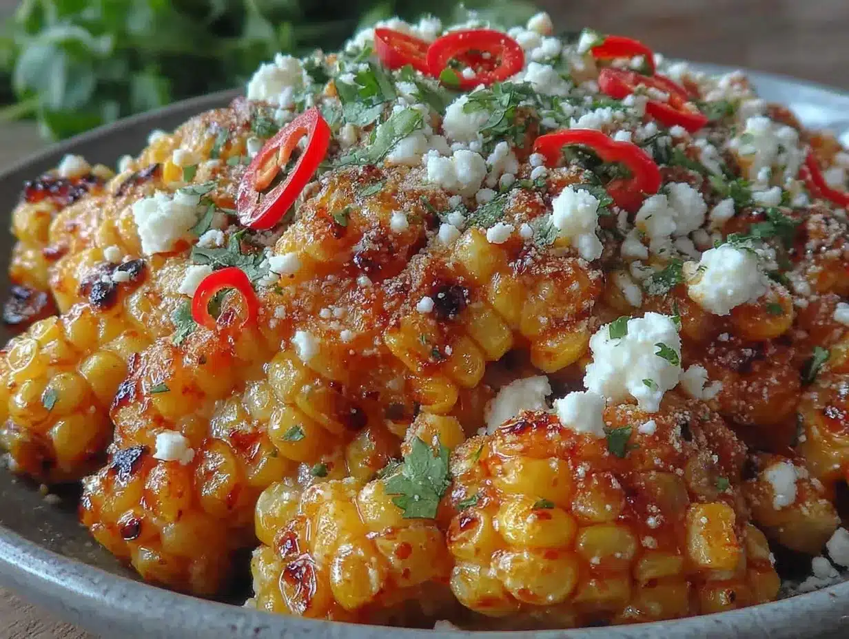 honey sriracha grilled corn salad preparation steps