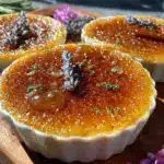 lavender honey crème brûlée - featured image