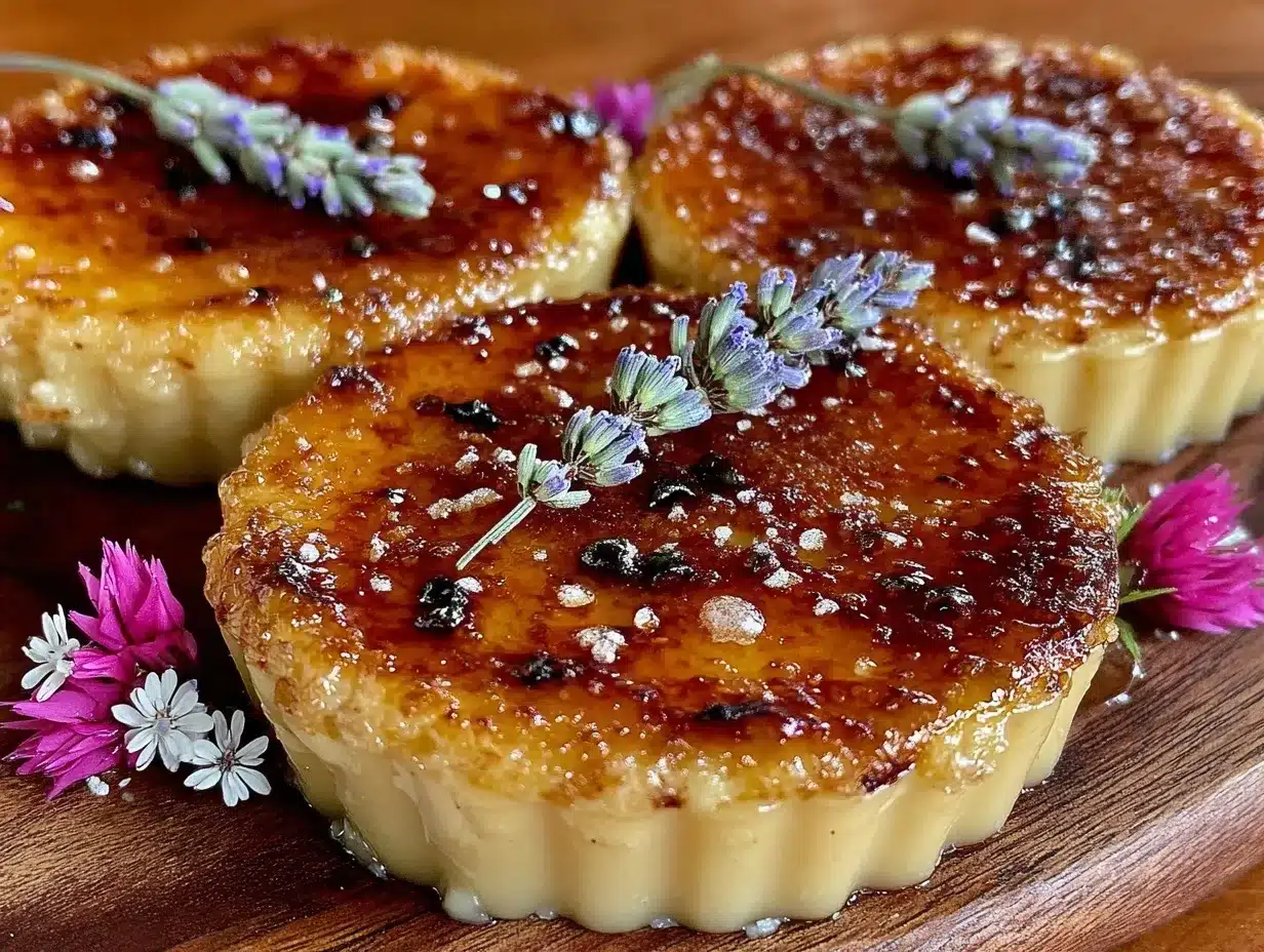 lavender honey crème brûlée preparation steps