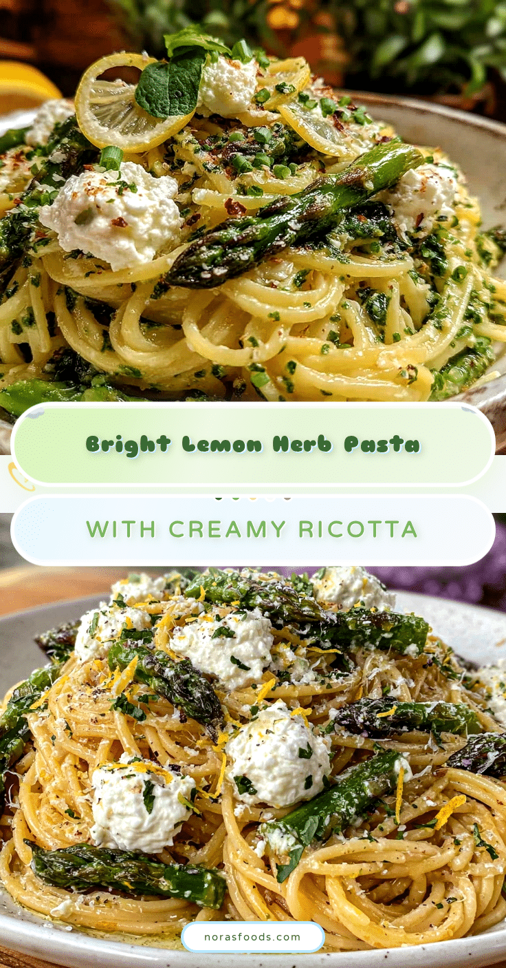 lemon herb pasta recipe