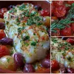 Mediterranean baked cod - featured image