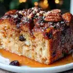 mexican capirotada bread pudding - featured image