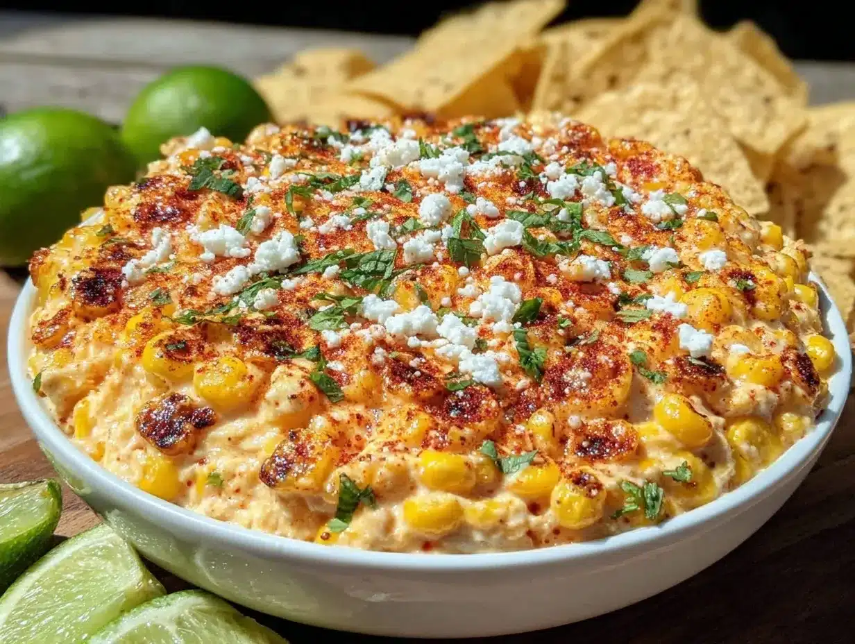 mexican street corn dip preparation steps