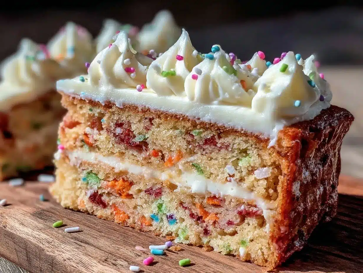 Milk Bar-Style Birthday Cake preparation steps