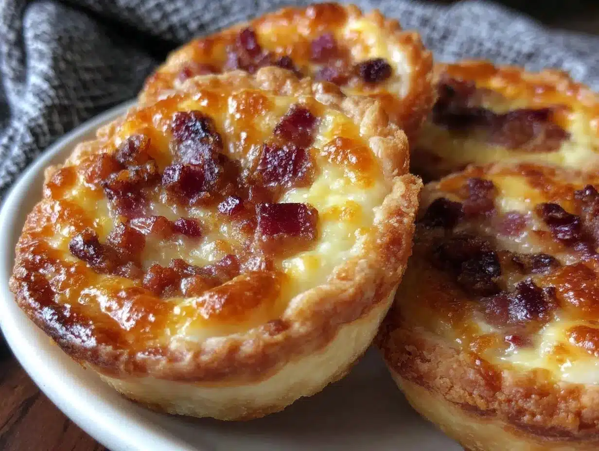 mini quiche lorraine bites preparation steps