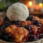 mulberry cobbler recipe - featured image