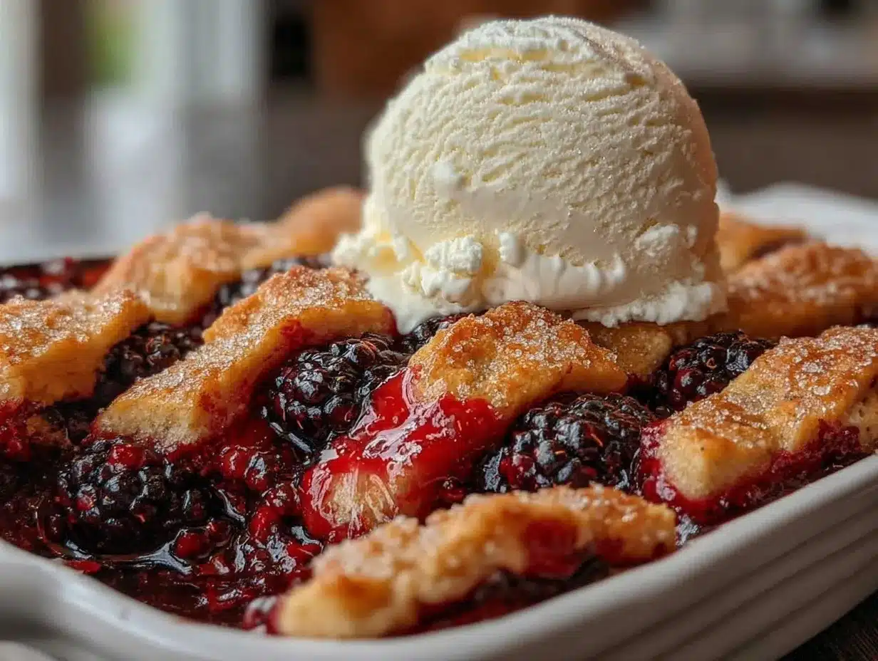 mulberry cobbler recipe preparation steps