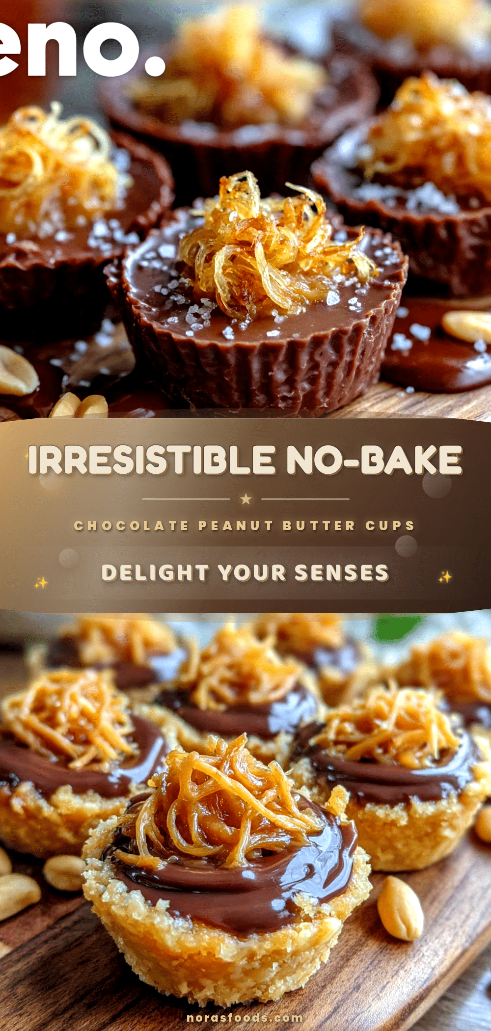 no-bake birds nest chocolate peanut butter cups recipe
