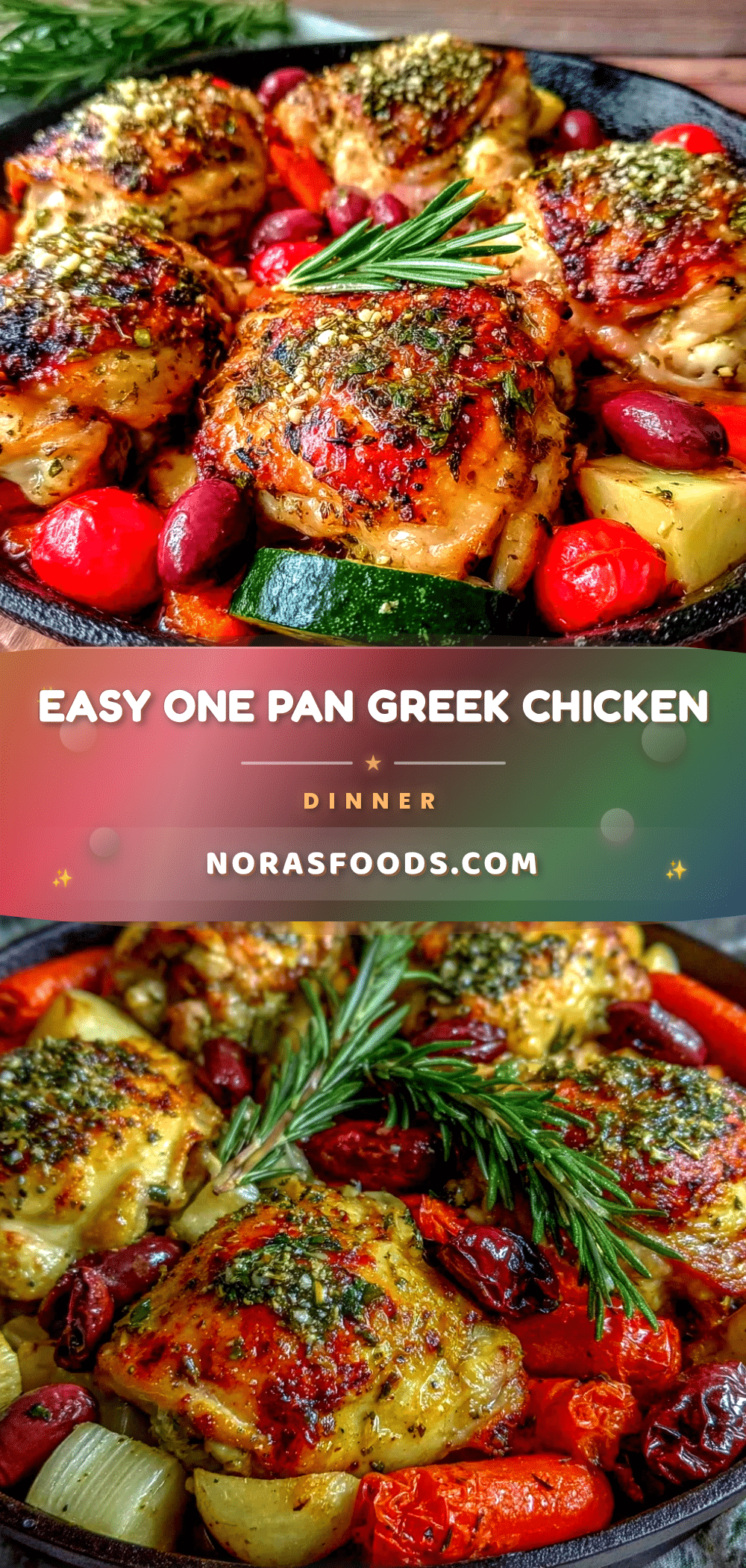 one pan greek chicken recipe