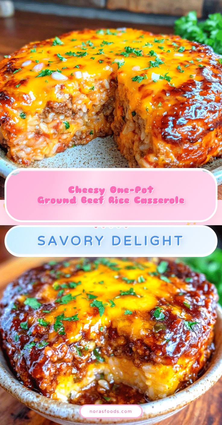 one-pot ground beef and rice casserole recipe
