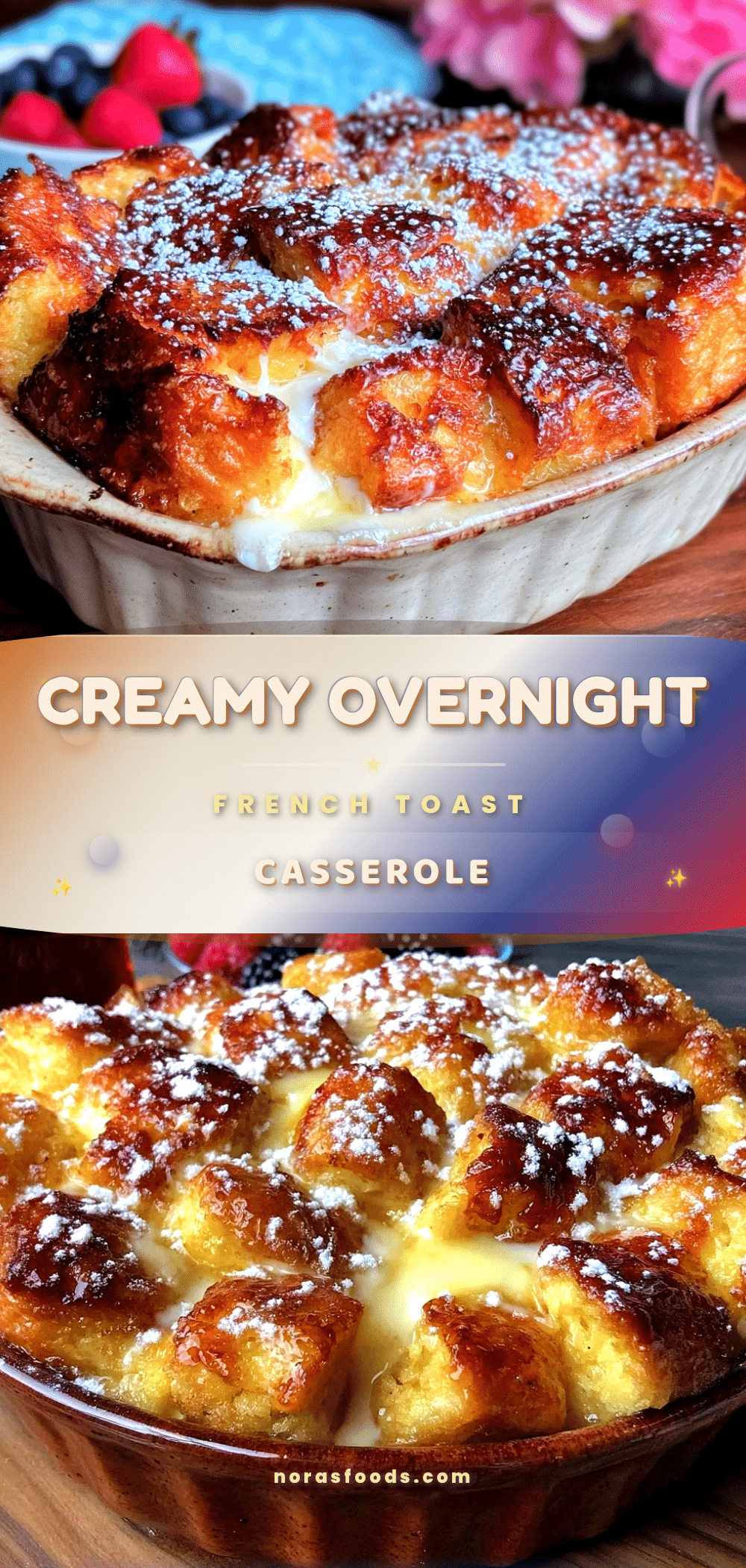 overnight french toast casserole recipe