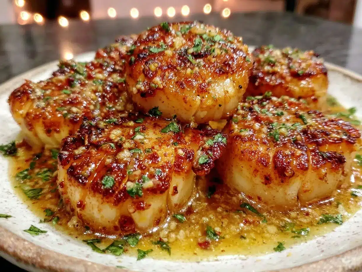 pan seared scallops recipe preparation steps