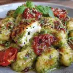 pesto gnocchi - featured image