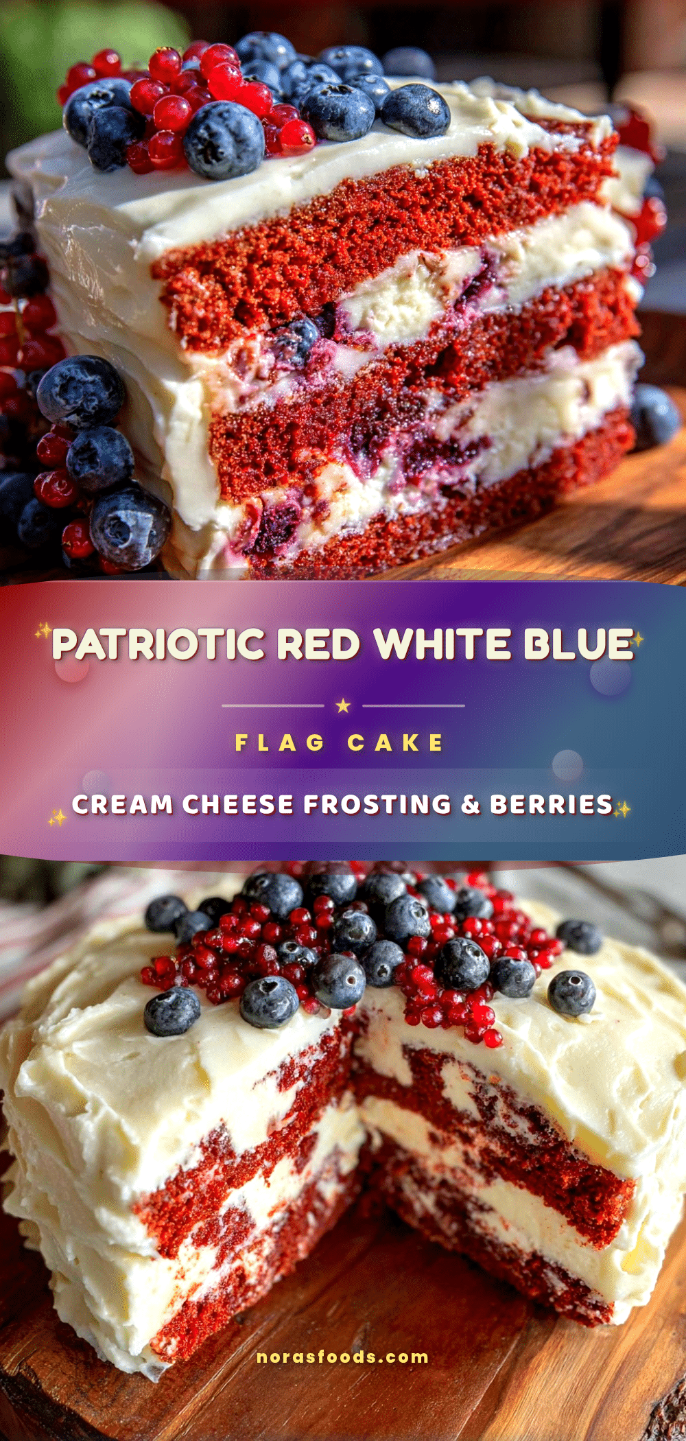 red white blue flag cake recipe