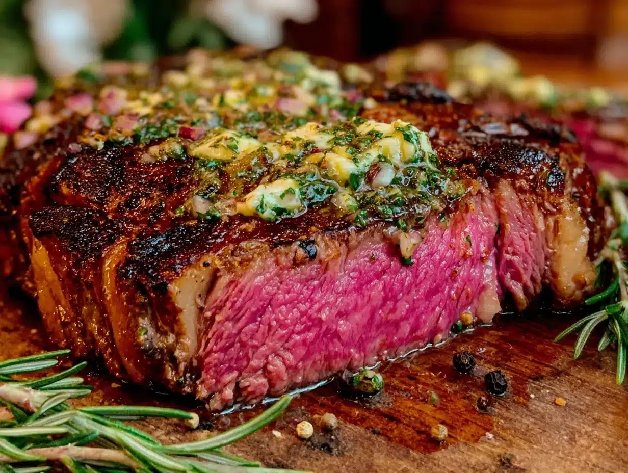 reverse sear tomahawk steak preparation steps