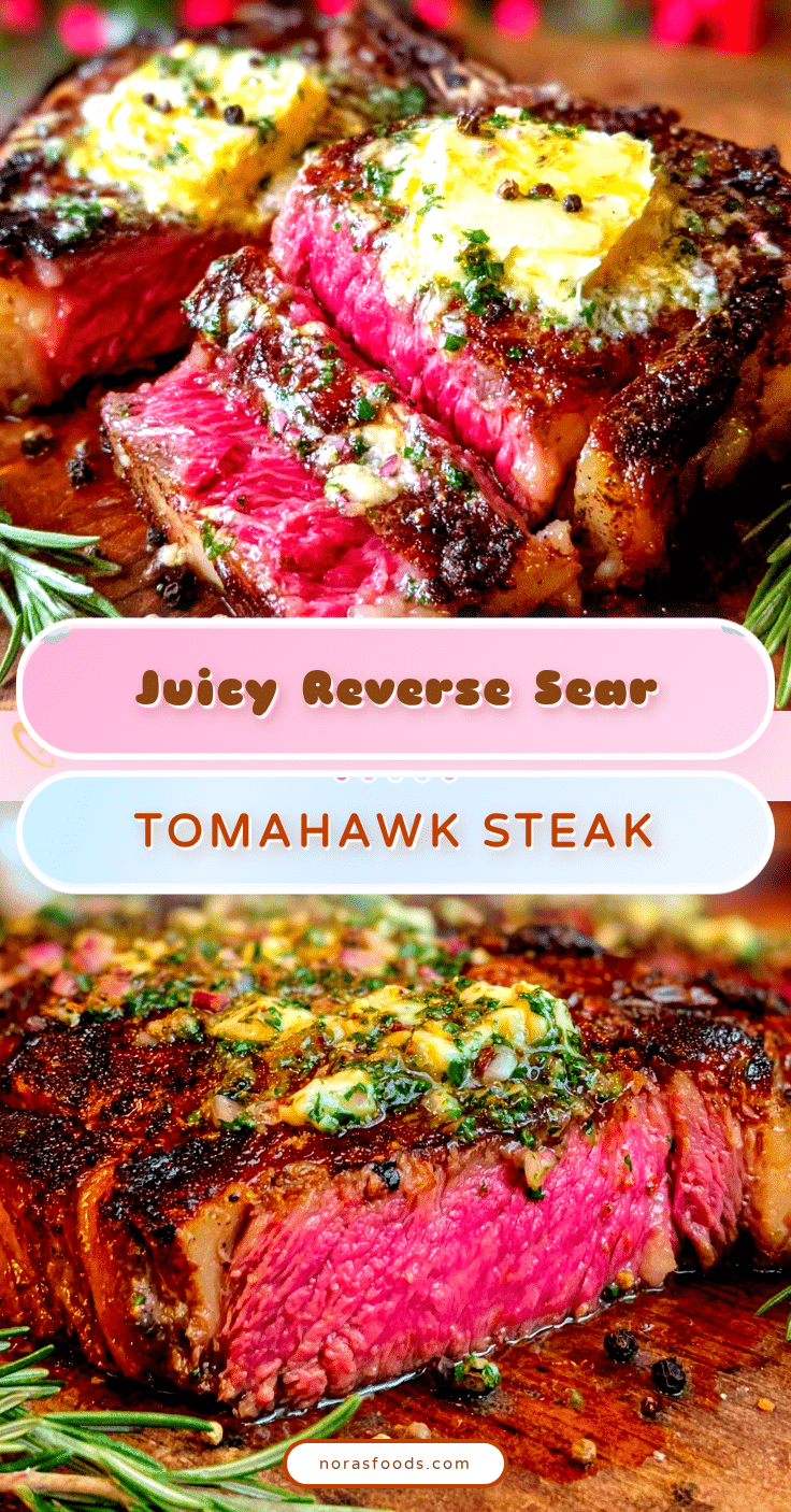 reverse sear tomahawk steak recipe