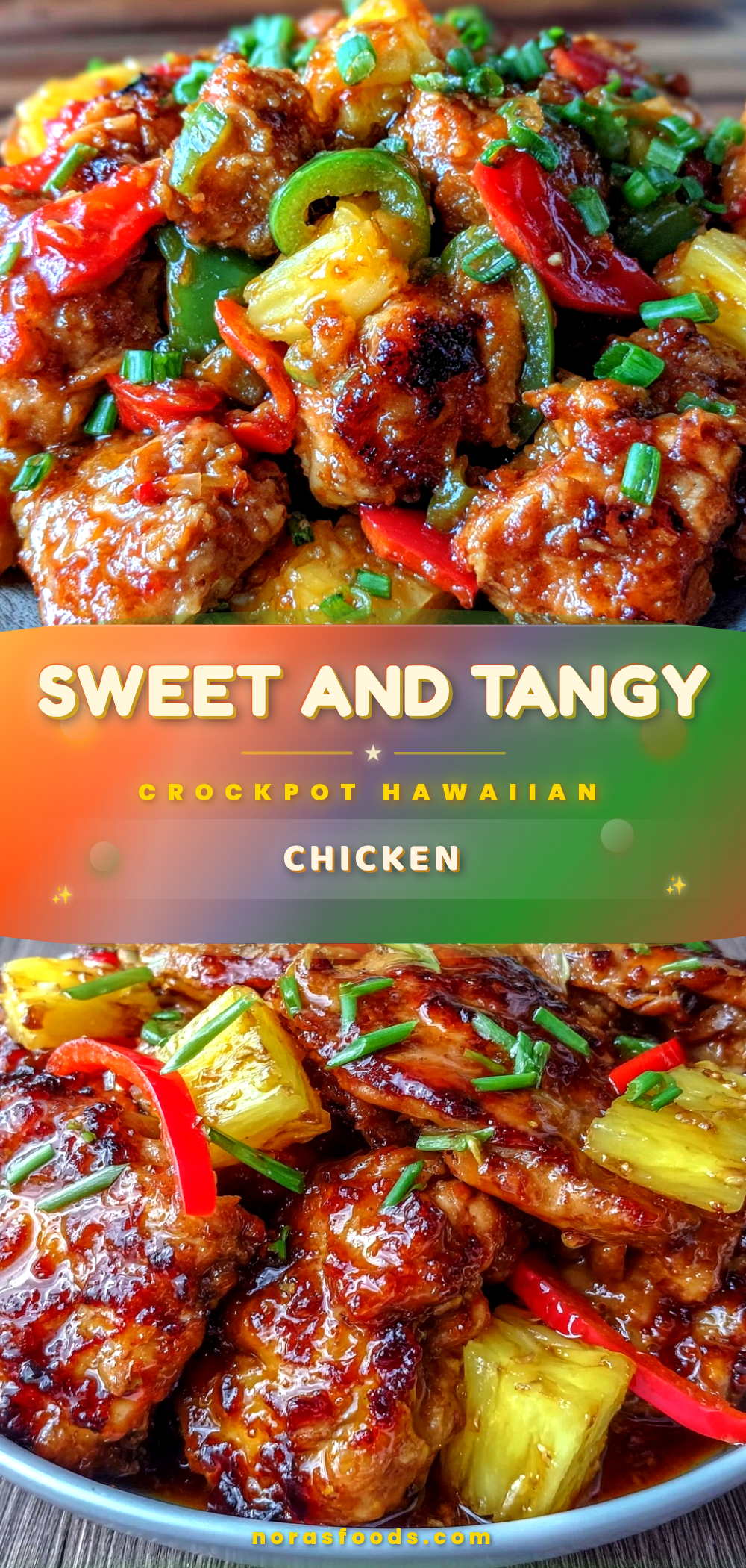 savory crockpot hawaiian chicken recipe