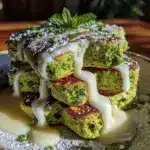 shamrock green velvet pancakes - featured image