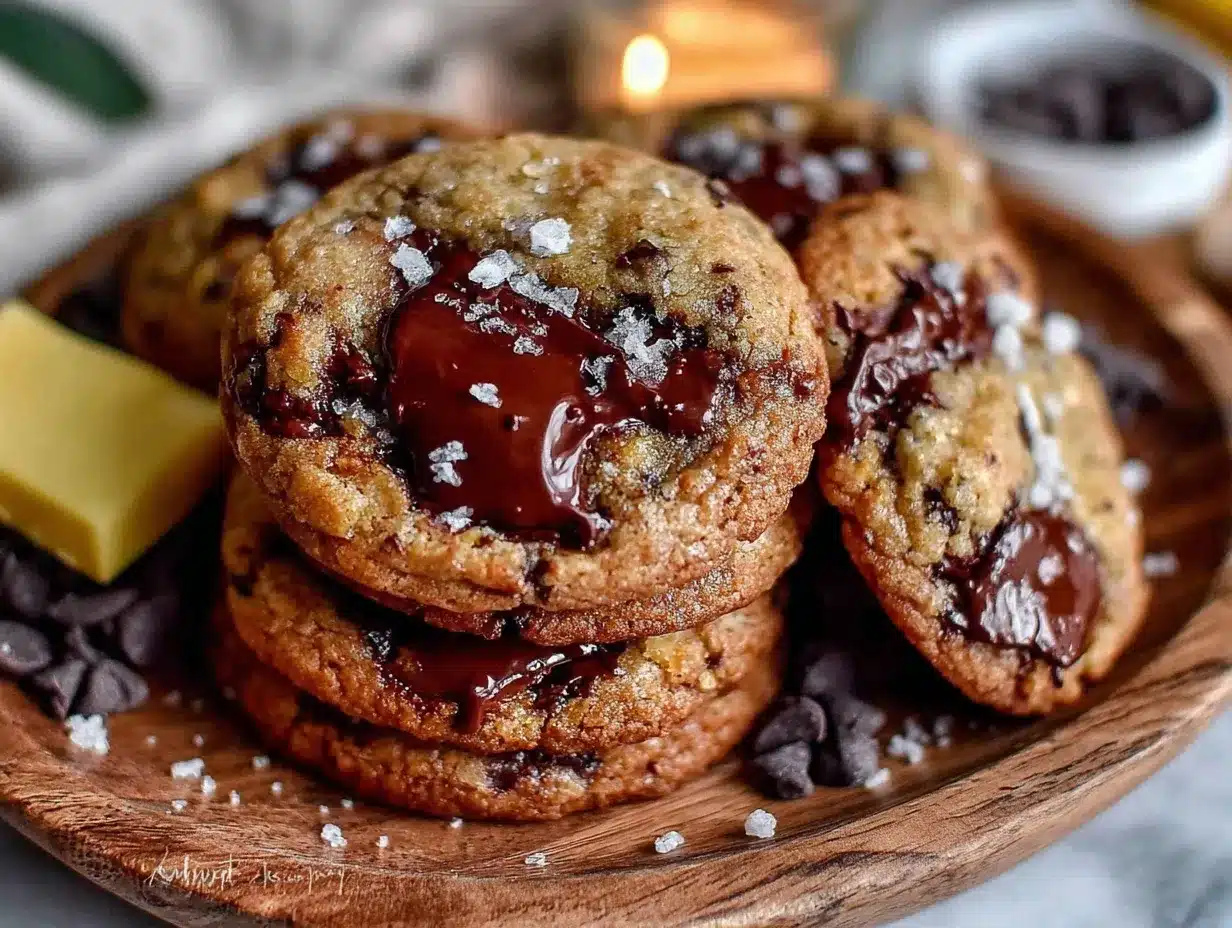 small batch brown butter chocolate chip cookies preparation steps