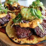 smash burger tacos - featured image