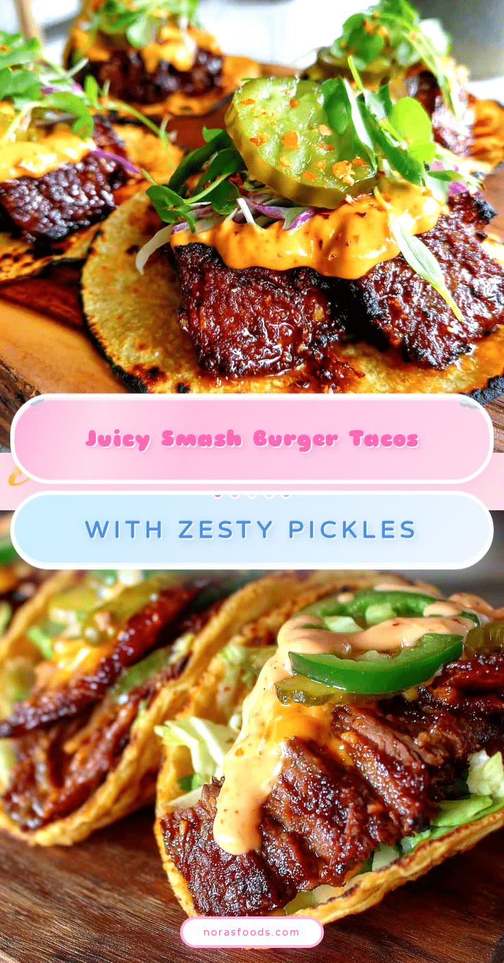 smash burger tacos recipe