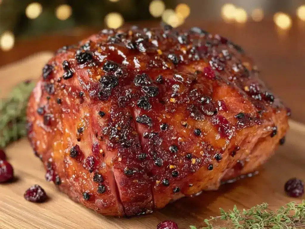 smoked ham recipe - featured image