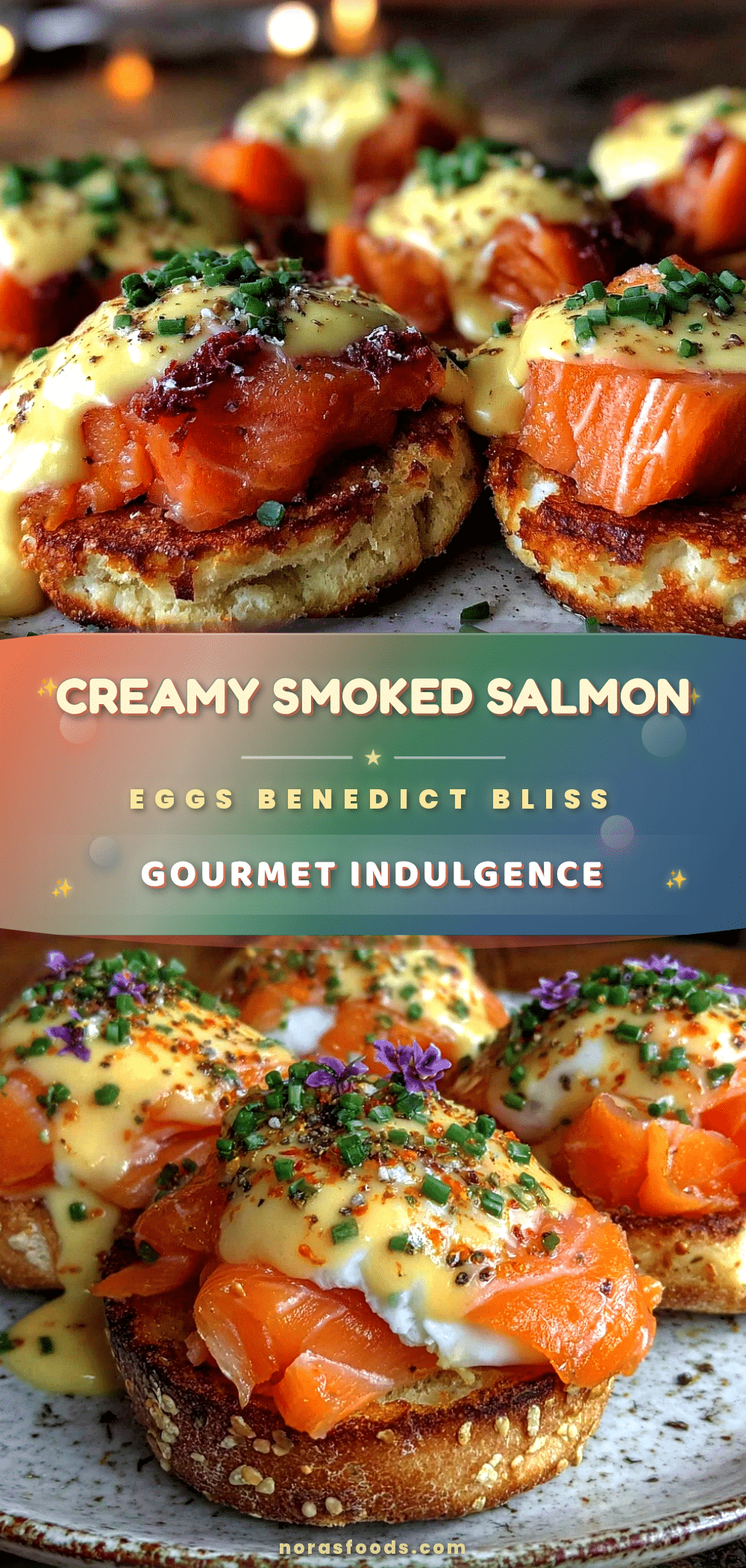 smoked salmon eggs benedict recipe