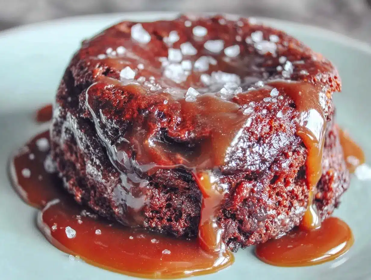 triple chocolate lava cake preparation steps