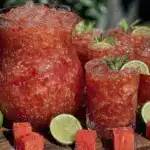 watermelon vodka slushie - featured image