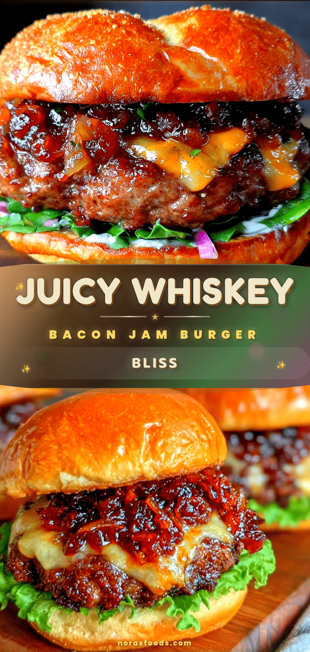 whiskey bacon jam burger recipe