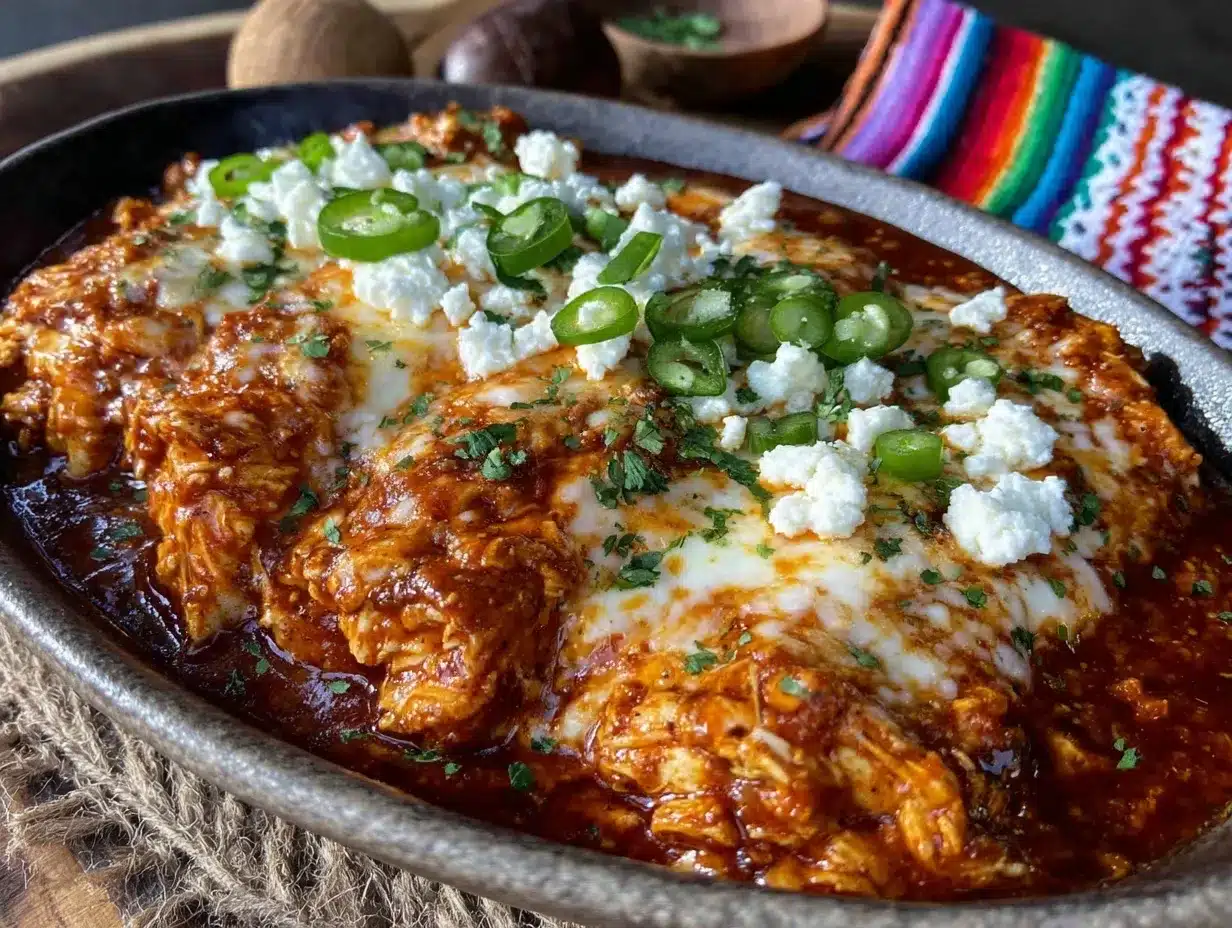 chicken enchiladas recipe preparation steps