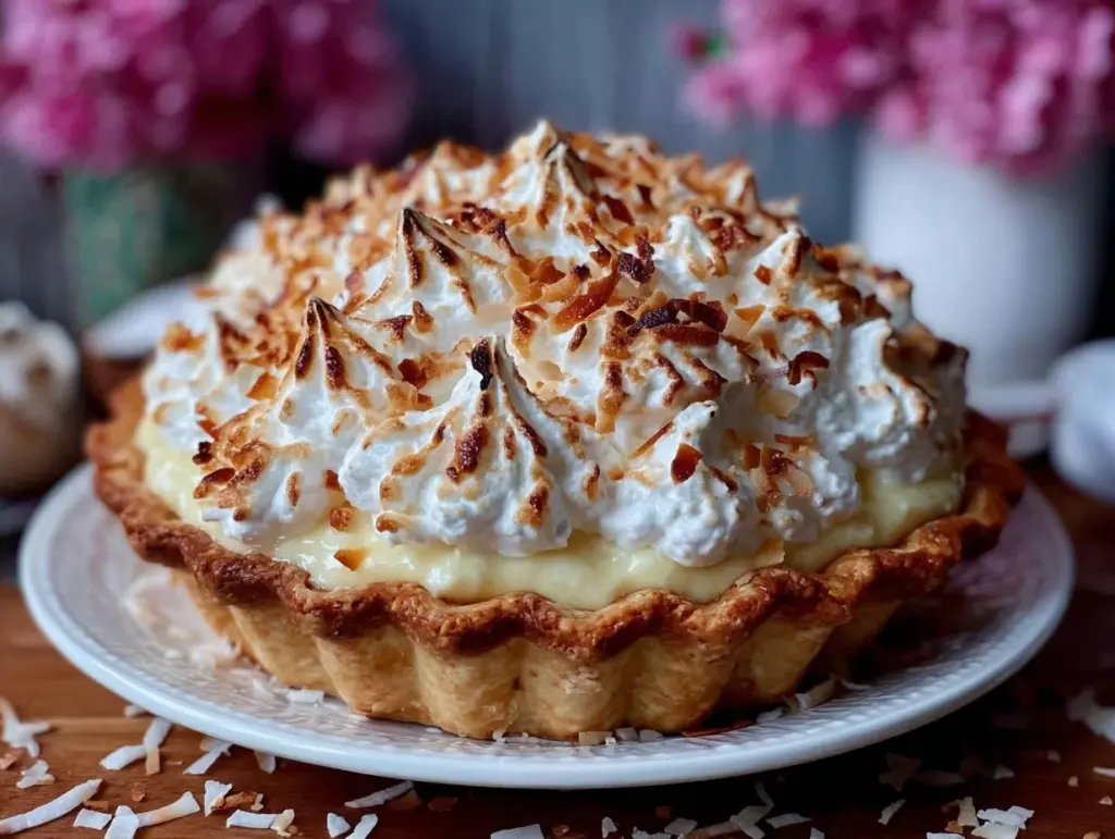 coconut cream pie recipe - featured image