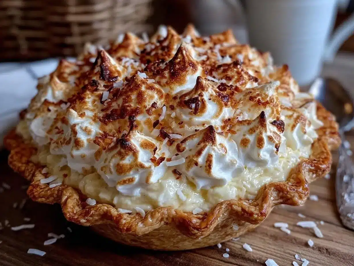 coconut cream pie recipe preparation steps
